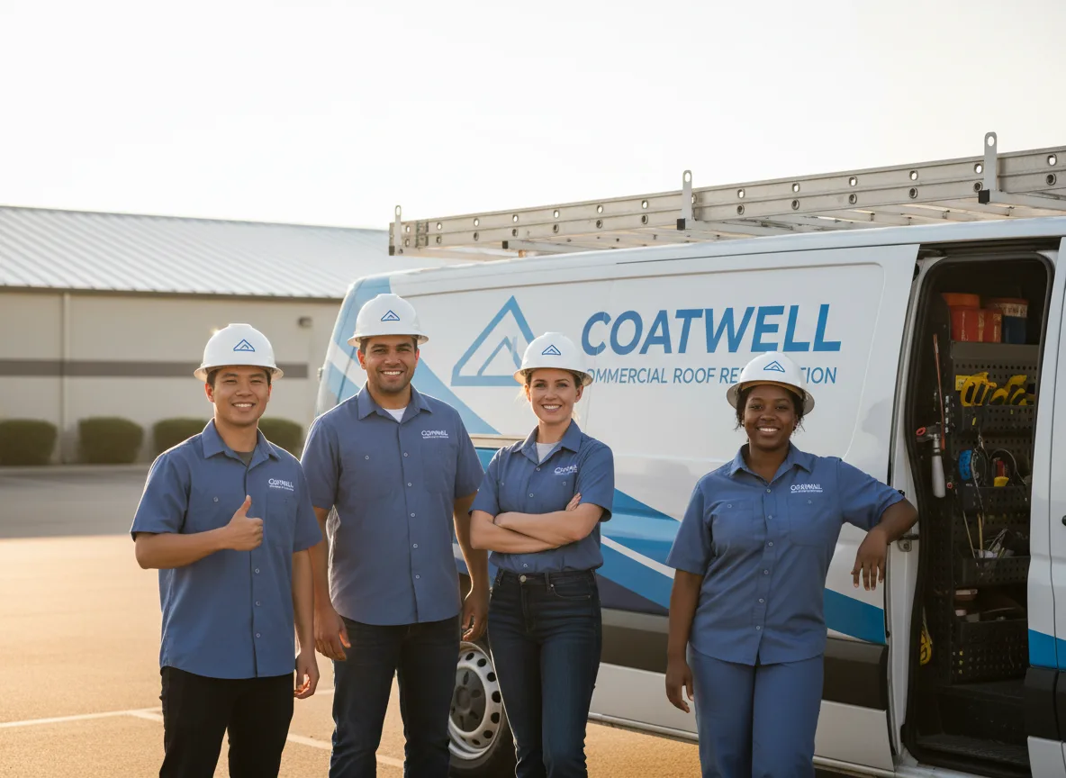Commercial roof coating company in Bucklin, MO